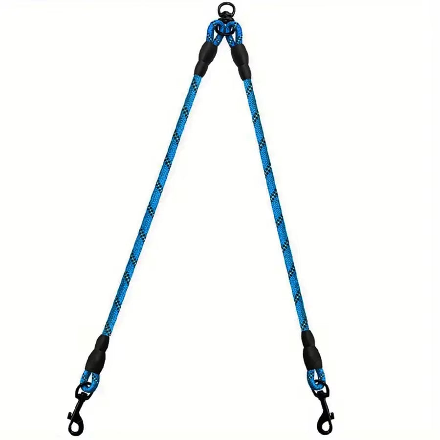 Dual Dog Leash with 360-Degree Swivel - Tangle-Free Walking Solution for Small Dogs - Enhanced Safety and Enjoyment During Walks