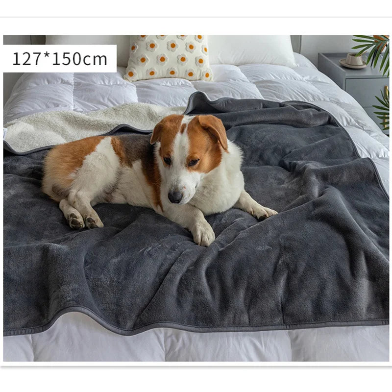 Ultimate Waterproof Cat & Dog Blanket - Cozy Puppy Blanket for All Pet Lovers