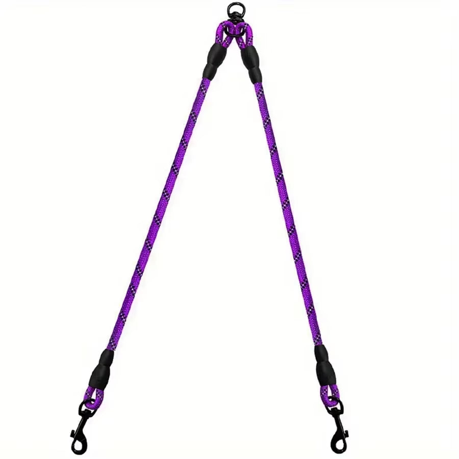 Dual Dog Leash with 360-Degree Swivel - Tangle-Free Walking Solution for Small Dogs - Enhanced Safety and Enjoyment During Walks