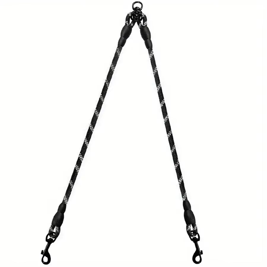 Dual Dog Leash with 360-Degree Swivel - Tangle-Free Walking Solution for Small Dogs - Enhanced Safety and Enjoyment During Walks